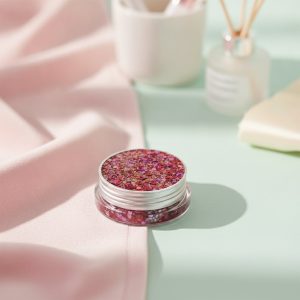 Glitter “rödrosa hjärta”