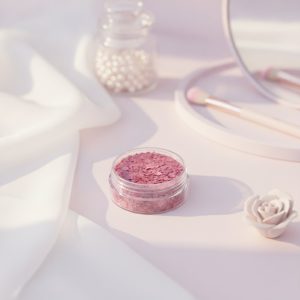 Glitter “rosa matt”
