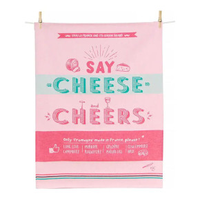 Diskhandduk CHEESE & CHEERS