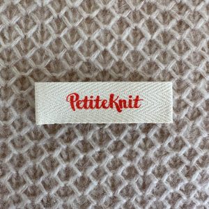 PetiteKnit-label - Tomato