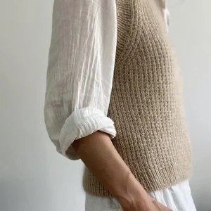 PetiteKnit - Friday Slipover V-neck
