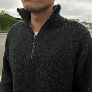 PetiteKnit - Zipper Sweater Light Man